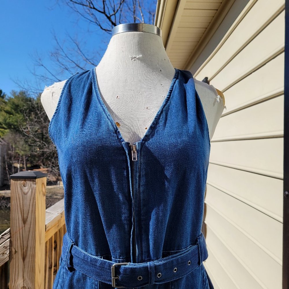 Rachel Comey  - Denim Jumpsuit - Picture 6 of 9